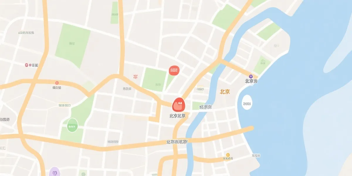 北京位置示意图