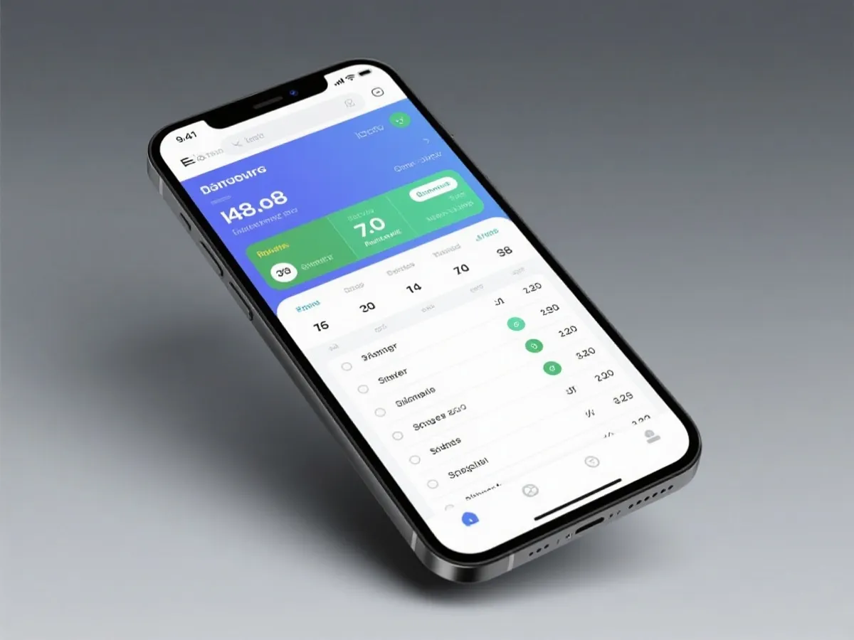 皇冠体育 APP 界面示意